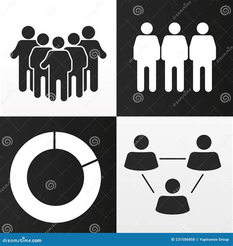 Population Chart Infographic Vector Illustration CartoonDealer