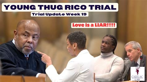 Young Thug Rico Trial Update Week 19 Youtube