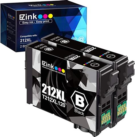 E Z Ink Tm Remanufactured 212xl Black Ink Cartridge Replacement For Epson 212xl 212