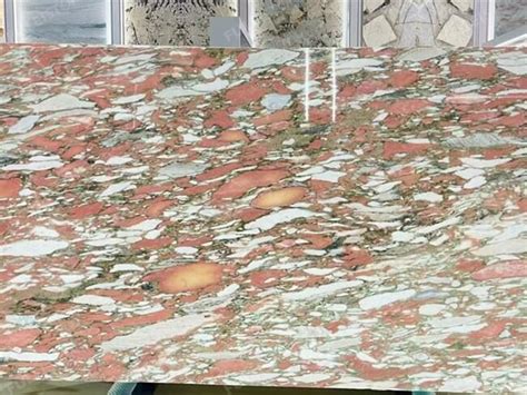 Norwegian Rose Marble Stone For Table And Wall Fulei Stone