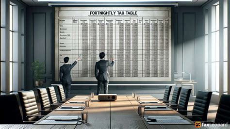 Fortnightly Tax Table Australian Taxation Office Ato Rates