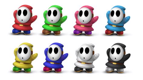 Shy Guy Alt Skins By Shadow364fsf On Deviantart