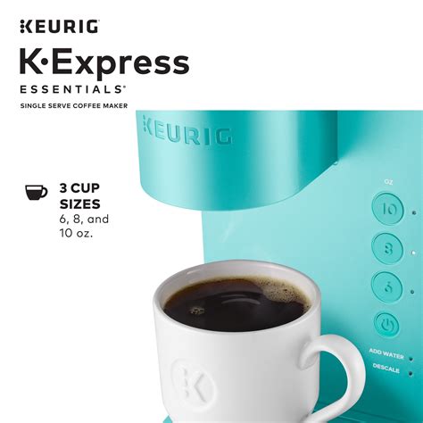 Keurig K Express Essentials Single Serve K Cup Pod Coffee Maker Made Easy Kit