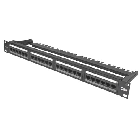 Patch Panel 24 Portas CAT 6 Evus EV PP 6 24