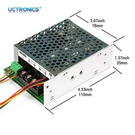 Controls Indicators Stepless Motor Speed Controller With Ajustable