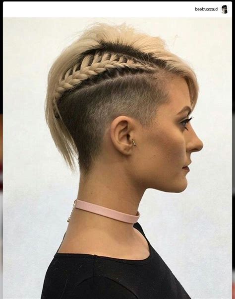 20 Best Collection Of Mohawk Hairstyles With An Undershave For Girls