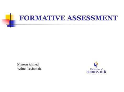 Ppt Formative Assessment Powerpoint Presentation Free Download Id