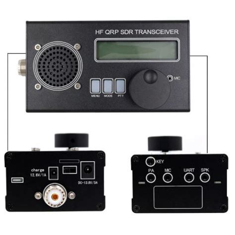 5 10W USDX USDR HF QRP SDR Transceiver SSB CW Transceiver 8 Band DSP SDR