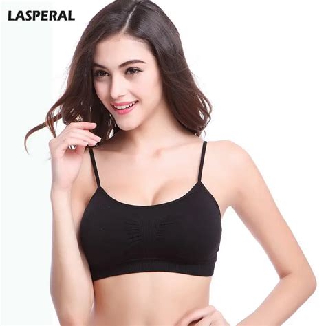 Lasperal Womem Bralette Seamless No Padded Bra Adjusted Straps Girl