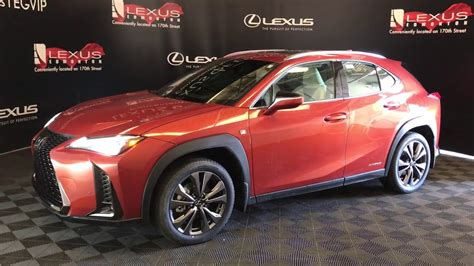 2020 Lexus Ux 250h F Sport 2 Series Cadmium Orange Review Lexus Of Edmonton New Youtube