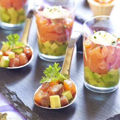 Recette Verrines Au Saumon Et Aux Crevettes