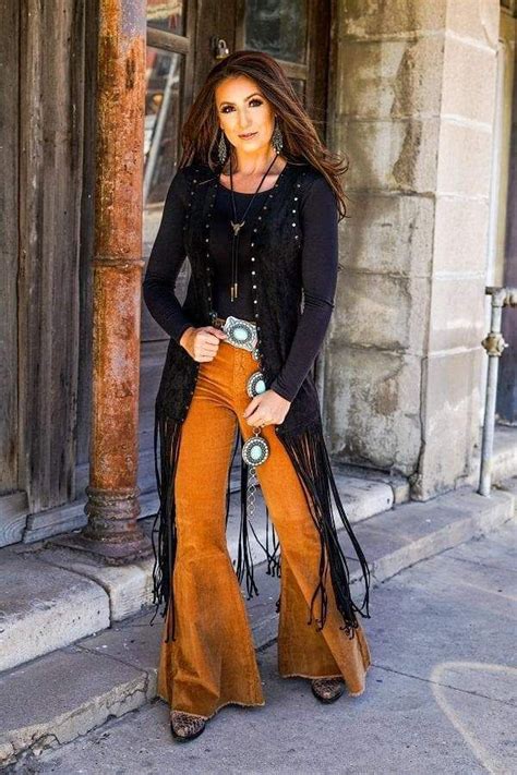 Tombstone Black Fringe Duster Nfr Outfits Western Style Outfits Western Outfits Women