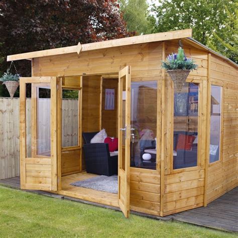 Mercia Garden Products 10 x 8 Helios Summerhouse & Reviews | Wayfair.co.uk