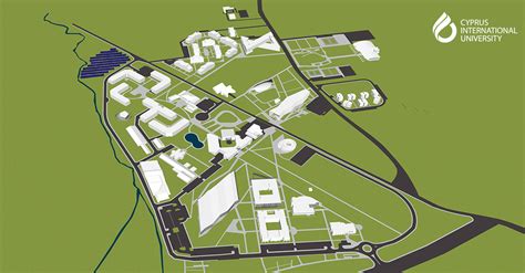 Cyprus International University Campus Map