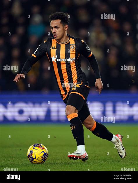 Hull City S Fabio Carvalho During The Sky Bet Championship Match At The