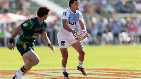 Los Pumas 7s arrancaron con triunfos y están en cuartos de final