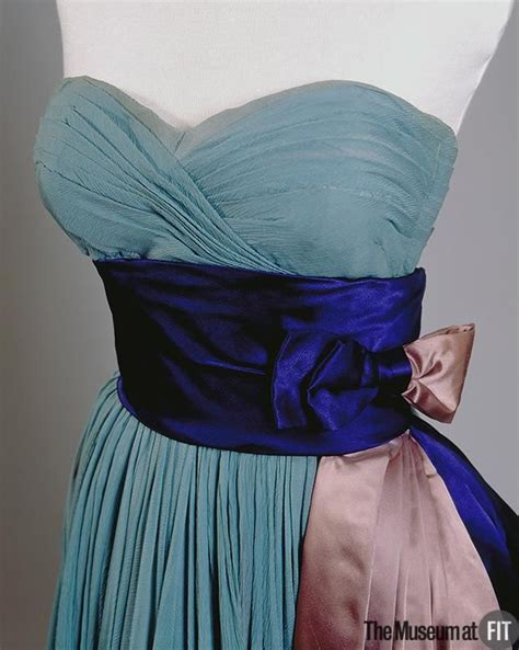 1953 Jacques Fath Dress Museum At Fit New York Fifties Fashion