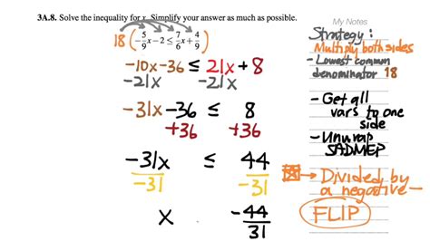 0953b Inequalities And Interval Notation Youtube