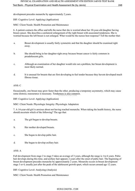 SOLUTION Tb Chapter 18 Breasts Axillae And Regional Lymphatics Studypool