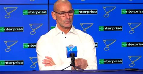 End Of An Era St Louis Blues Head Coach Drew Bannister Rejects