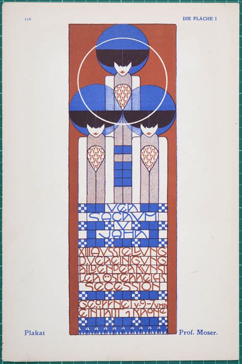 Koloman MOSER Ver Sacrum XIII Poster For The 13th Secession