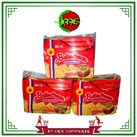 Butter Cream Ensaymada Crackers 10pcs X 25g X 3packs Lazada Ph