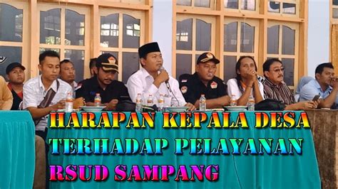 Diskusi Publik Buruknya Pelayanan Rsud Sampang Part Youtube