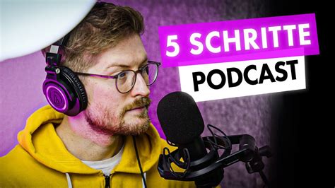 5 Schritte Zum Eigenen Podcast Podcast Tutorial Deutsch YouTube