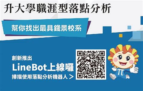 大學分科測驗志願怎麼填？line機器人幫你找出理想校系 中央社訊息平台