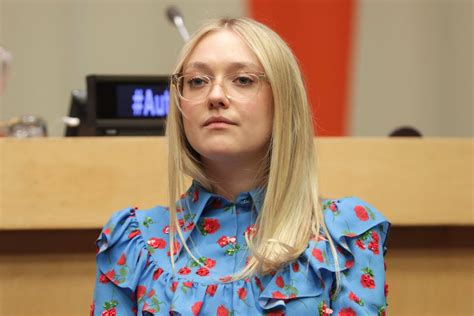 Dakota Fanning Speaks At United Nations World Autism Day Meetings In