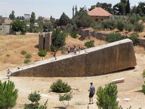 The Stone Of The South In Baalbek Lebanon Is The Largest Stone