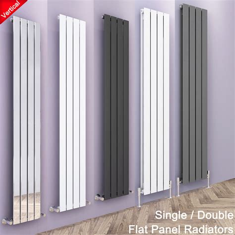 Vertical Designer Radiator Flat Panel Tall Upright Modern Central