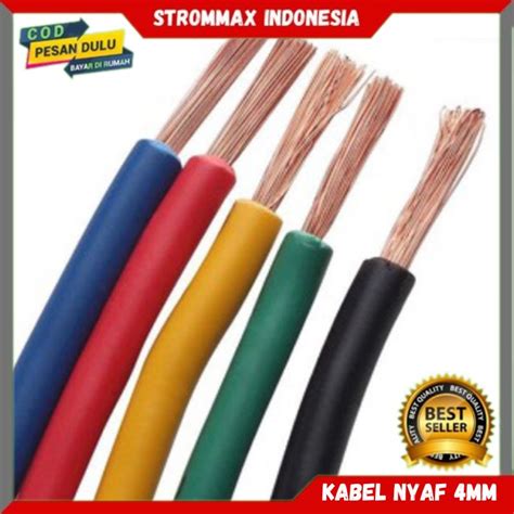 Jual COD Kabel Serabut NYAF 4mm Kabel NYAF 4MM Kabel Grounding Per