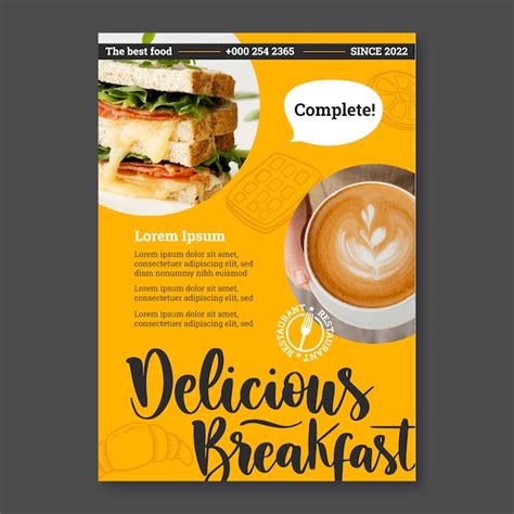 Imágenes de Volantes Desayunos Descarga gratuita en Freepik