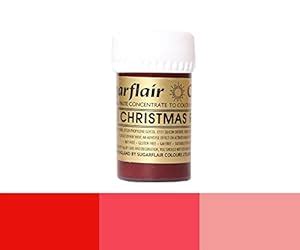 Sugarflair Spectral Concentrated Paste Colour Christmas Red Amazon