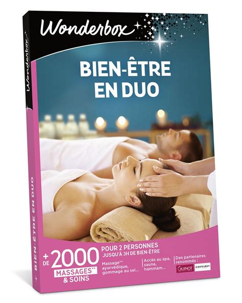 Coffret Cadeau Wonderbox Bien être En Duo Coffret Cadeau Achat And Prix Fnac