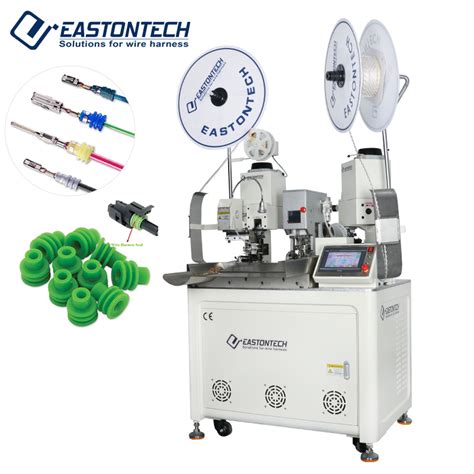 Fully Automatic Double Head Waterproof Seal Plug Inserting Machine