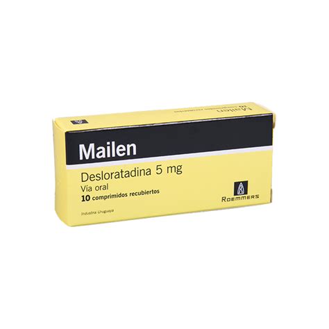 C0286100 Mailen 5 Mg X 10 Comp Rec