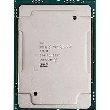 Intel Xeon Platinum 8168 vs Intel Xeon Gold 6258R