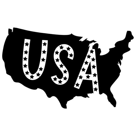 Usa Map Svg Png  Psd Dxf Files Craftpi