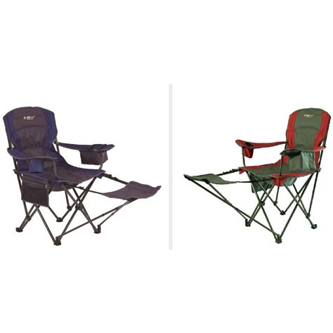 OZtrail Footrest Chair - Assorted* | BIG W