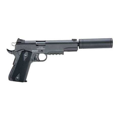 ATI GSG 1911 Pistol - Black | .22LR | 5" Threaded Barrel | 10rd | Faux ...