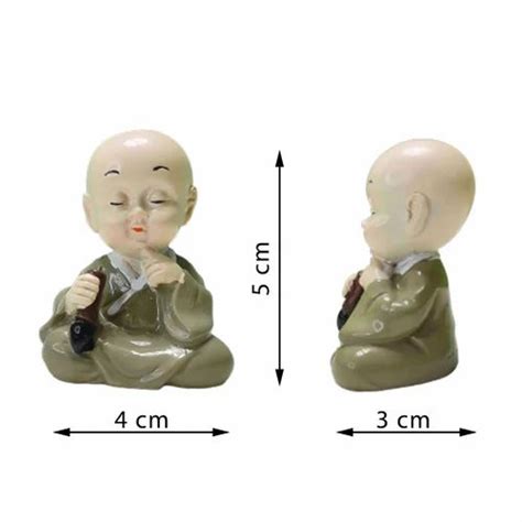 Enchanting Resin Baby Monk Statue At Rs Resin Buddha Sculptures In