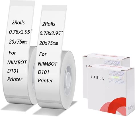 Amazon Niimbot D Label Maker Tape Adapted Label Print Paper