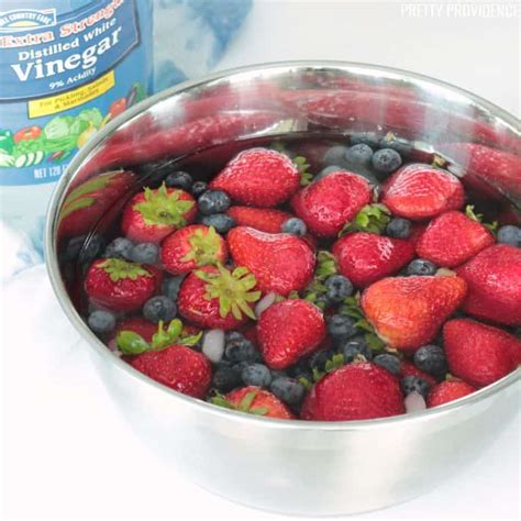 Prep Your Fruit with Vinegar Fruit Wash - Pretty Providence