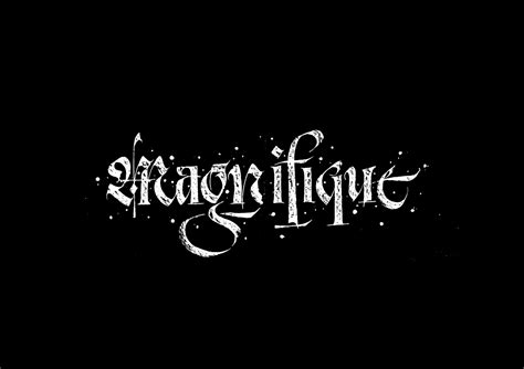 Blackletter Calligraphy Collection on Behance