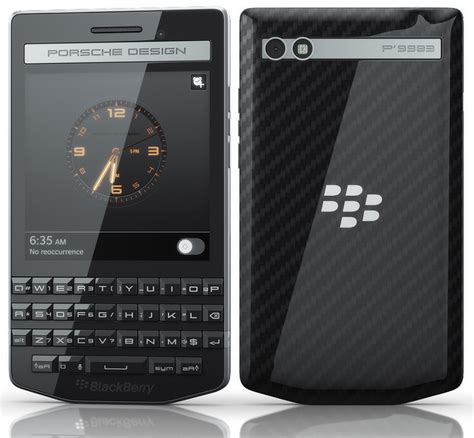 BlackBerry Porsche Design P9983 Luxury Smartphone Official