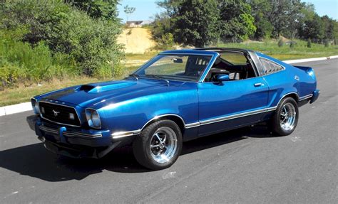 Blue 1978 Ford Mustang Cobra Ii Hatchback Photo Detail