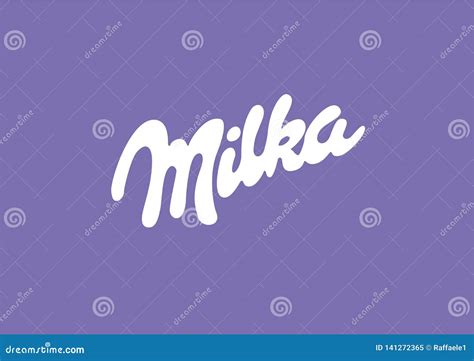 Milka Logo editorial image. Illustration of black, background - 141272365