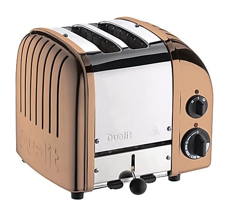 Dualit NewGen Extra Wide Slot Toaster 2 Slice Copper